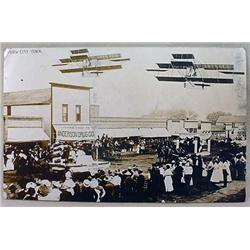 RPPC REAL PHOTO POSTCARD PARADE SCENE - DOW CITY, 
