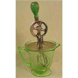 VINTAGE KITCHEN BEATER/ MIXER AND MEASURING CUP - 