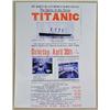Image 1 : PHOTO REPRINT OF TITANIC TICKET FOR SALE POSTER - 