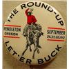 Image 1 : 1912 PENDLETON ROUND-UP CELLULOID PINBACK BUTTON -