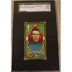 1911 T205 FRED PAYNE PIEDMONT CIGARETTE CARD SCG 3