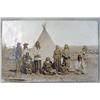 Image 1 : 1908 RPPC REAL PHOTO POSTCARD SIOUX INDIAN FAMILY 