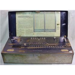 THE MILLIONAIRE CALCULATING MACHINE - FIRST MULTIP