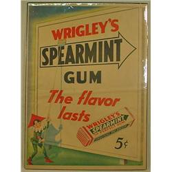 1935 WRIGLEY'S SPEARMINT GUM ADVERTISEMENT FROM AM