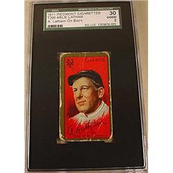 1911 T205 ARLIE LATHAM PIEDMONT CIGARETTE CARD SCG