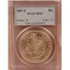 Image 1 : 1887-S MORGAN SILVER DOLLAR - PCGS MS63