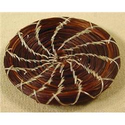 VINTAGE PAPAGO INDIAN HORSE HAIR BASKET - APPROX. 