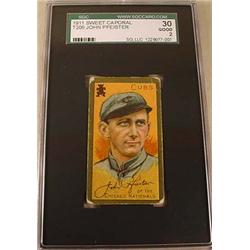 1911 T205 JOHN PFEISTER SWEET CAPORAL CIGARETTE CA