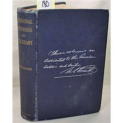 1894  PERSONAL MEMOIRS OF U.S. GRANT  TWO VOLUMES 