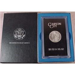 1884-CC CARSON CITY MORGAN SILVER DOLLAR IN GSA CA