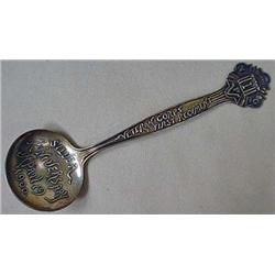 1900 STERLING SILVER SPOON VETERAN CORPS FIRST REG