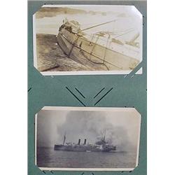 APPROX. 30 VINTAGE POSTCARDS IN ALBUM - MOSTLY RPP