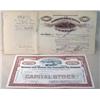 Image 1 : LOT OF 2 EARLY 1900'S STOCK CERTIFICATES - Incl. H