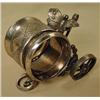 Image 1 : MERIDIAN SILVER NAPKIN RING W/ BUTTERFLY