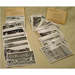 LOT OF 2 1936 GERMAN OLYMPICS CARDS FOR CIGARETTE 