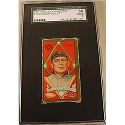 1911 T205 EDGAR WILLETT CYCLE CIGARETTE CARD SCG 3