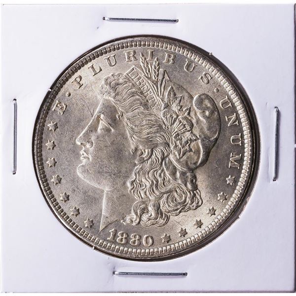 1880 $1 Morgan Silver Dollar Coin CH BU