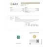 Image 4 : Vintage 18k Gold 2.29 ctw GIA Certified Colombian Emerald and Diamond Cocktail R