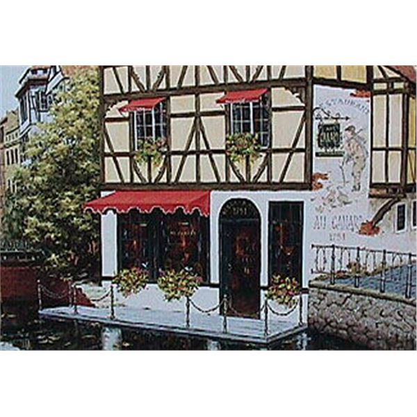 The Drake by Viktor Shvaiko on canvas