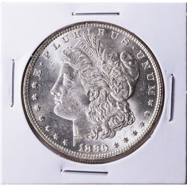 1880 $1 Morgan Silver Dollar Coin