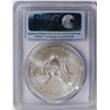Image 1 : 2014-W American Silver Eagle .999 Fine Silver Dollar Coin PCGS MS70