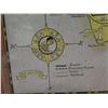 Image 8 : Island of Oahu Cartograph Printed by Honolulu Star-Bulletin Framed & Matted 19"x16"