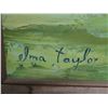 Image 16 : The Koolau's Artwork Signed by Artist Ima Taylor Framed & Matted 45"x32" (has some water damage)