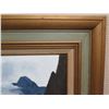 Image 3 : The Koolau's Artwork Signed by Artist Ima Taylor Framed & Matted 45"x32" (has some water damage)