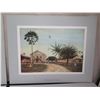 Image 8 : Qty 10 Matted Artworks: King Kamehameha, Captain Cook, Pele, etc by Peter Hurd w/ Info