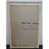 Image 8 : Abstract Portrait Sketch Signed by Artist Ryon Rickard Matted 16"x23"