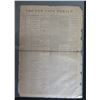 Image 1 : The New York Herald Newspaper Page Monday November 2, 1863 (one page)
