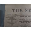 Image 3 : The New York Herald Newspaper Page Monday November 2, 1863 (one page)