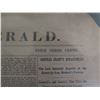 Image 5 : The New York Herald Newspaper Page Monday November 2, 1863 (one page)