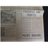 Image 14 : Qty 4 Hawaii 185 Newspapers by Honolulu Star Bulletin Annual Progress Edition 1963