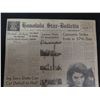 Image 19 : Multiple Vintage Newspapers: Honolulu Star-Bulletin, Advertiser & Political Article Clippings
