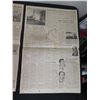 Image 24 : Multiple Vintage Newspapers: Honolulu Star-Bulletin, Advertiser & Political Article Clippings