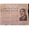 Image 25 : Multiple Vintage Newspapers: Honolulu Star-Bulletin, Advertiser & Political Article Clippings