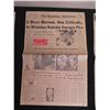 Image 3 : Multiple Vintage Newspapers: Honolulu Star-Bulletin, Advertiser & Political Article Clippings