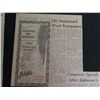 Image 8 : Multiple Vintage Newspapers: Honolulu Star-Bulletin, Advertiser & Political Article Clippings