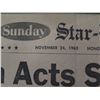 Image 3 : Qty Approx. 5 Star Bulletin Newspapers, Christmas Gift Section, etc & 2 Magazines