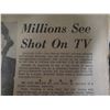 Image 8 : Qty 4 Vintage Newspapers Honolulu Advertiser Kennedy Shot 1962, etc