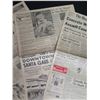 Image 3 : Qty 3 Vintage Newspapers Honolulu Advertiser LBJ in Hawaii 1963, Thanksgiving Messages, etc