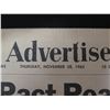 Image 9 : Qty 3 Vintage Newspapers Honolulu Advertiser LBJ in Hawaii 1963, Thanksgiving Messages, etc