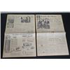 Image 1 : Qty 2 Honolulu Star-Bulletin Newspapers Johnson Asks Civil Rights 1963, Comics, etc
