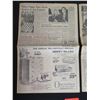 Image 3 : Qty 2 Honolulu Star-Bulletin Newspapers Johnson Asks Civil Rights 1963, Comics, etc