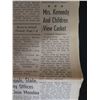 Image 10 : Qty 2 Honolulu Star-Bulletin Newspapers Kennedy Rites 1963, Oswald's Guilt, etc