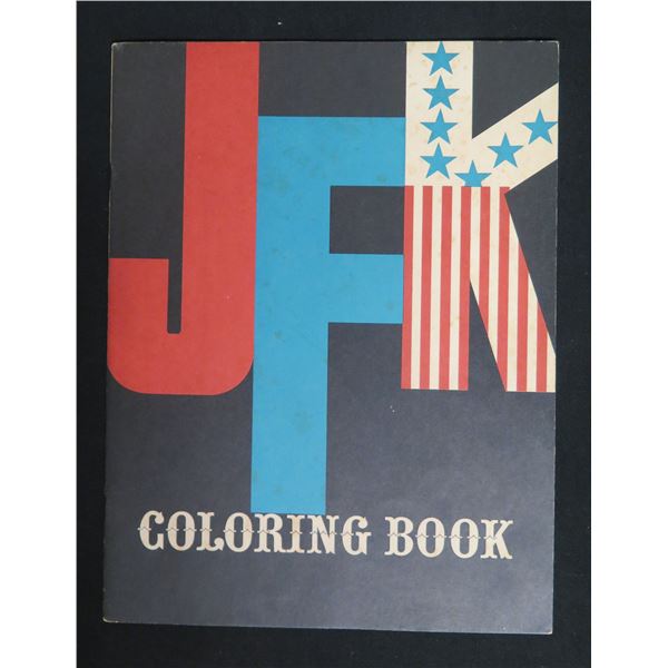 JFK Coloring Book  by Jackie Kannon Drawings by Mort Drucker 1962