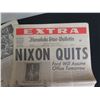 Image 2 : Qty 4 Vintage Newspapers Honolulu Star Bulletin Nixon Quits 1974, Art, Sports, etc