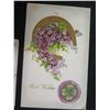 Image 3 : Qty 2 Birthday Greetings & Best Wishes w/ Poems & Flowers 5"L