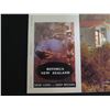 Image 2 : Qty 2 Art Postcards: Mountain Scene & Card Book Rotorua New Zealand